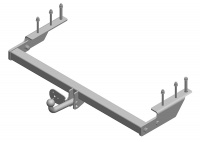 Фаркоп TD 166 для TagAZ Road Partner 2008-2011, Автос, нагрузка 1500/75 кг. БЕЗ подрезки бампера от магазина ФаркопРос